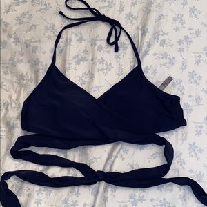 Aerie Wrap Halter Bikini Top